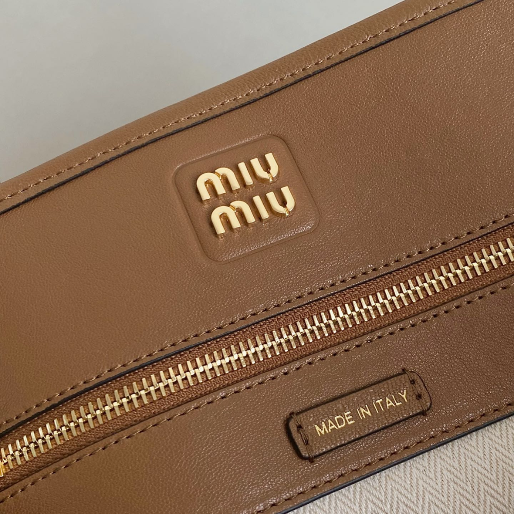 Aventure Nappa Leather Bag Oak Leather Tote Bag for Women