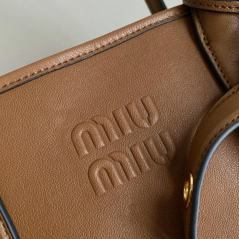 Aventure Nappa Leather Bag Oak Leather Tote Bag for Women