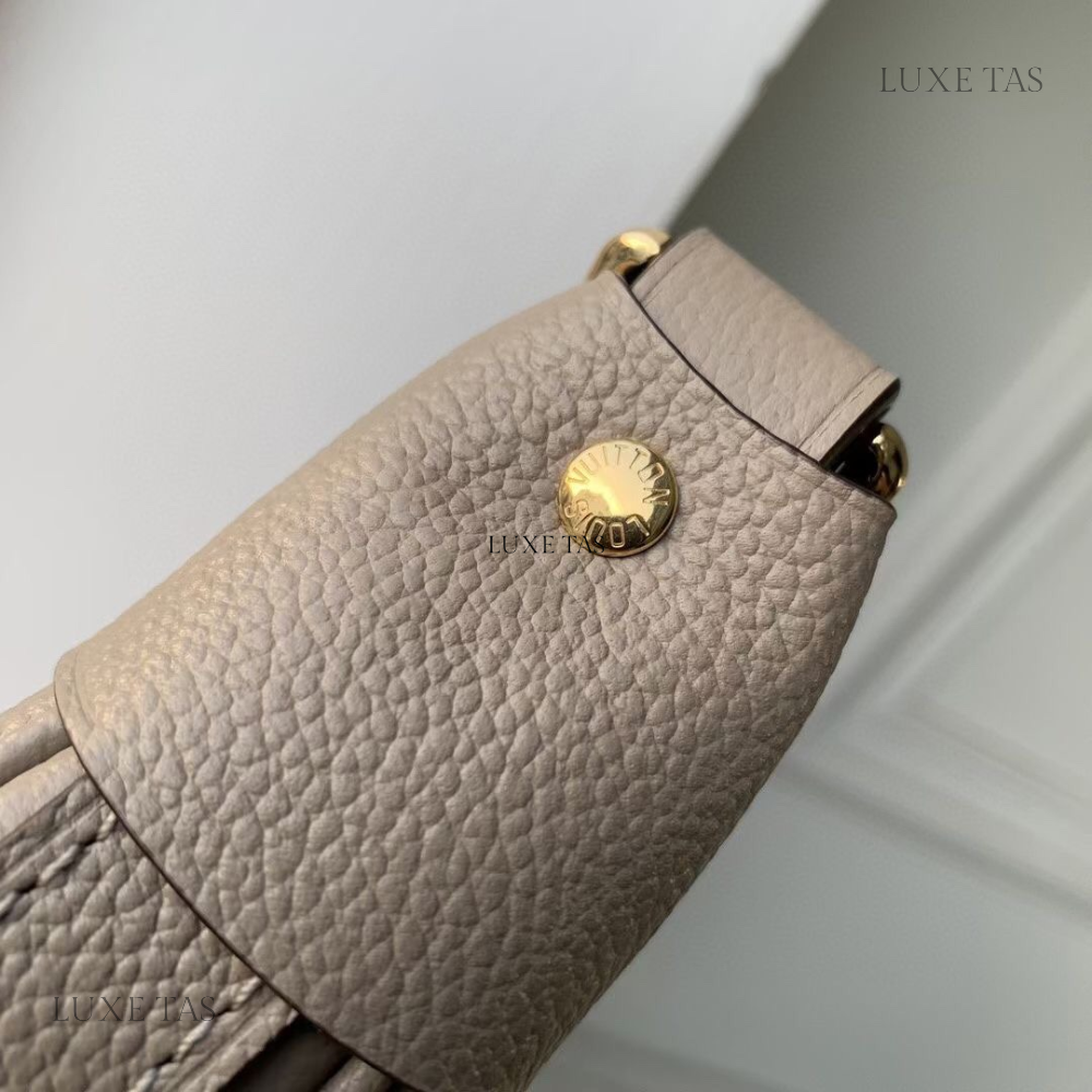 Bicolor Monogram Empreinte Leather Loop Hobo - Leather Tote Bag for Women