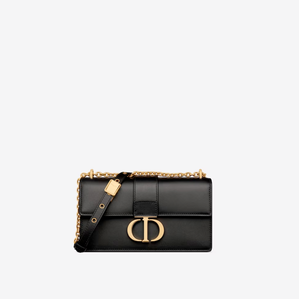Black 30 Montaigne East-West Bag With Chain