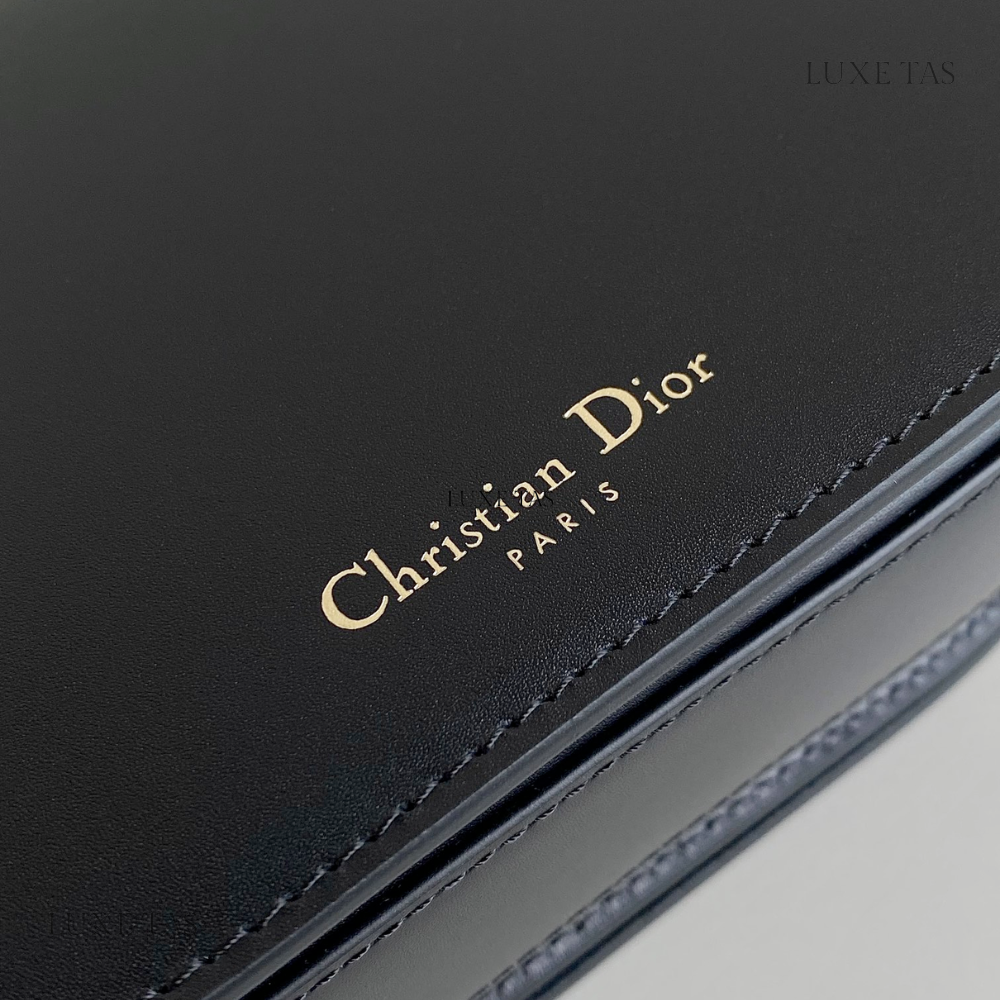 Black CD Signature Bag With Strap