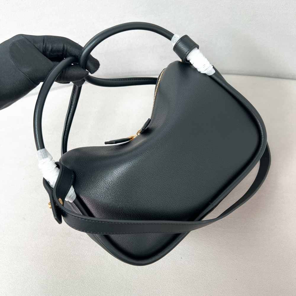 Black Darling Leather Handbag for Women