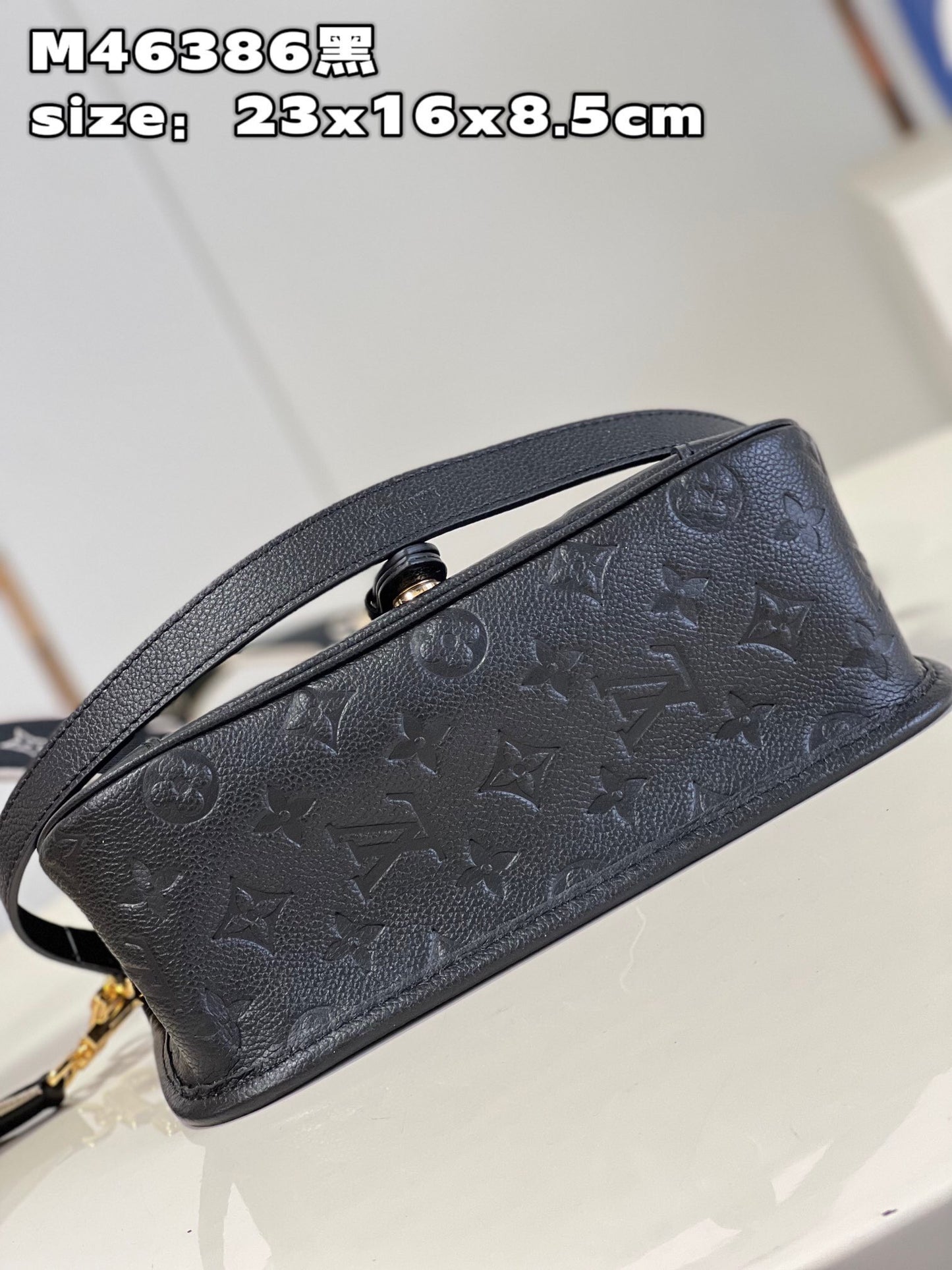 Black Monogram Empreinte Leather Diane