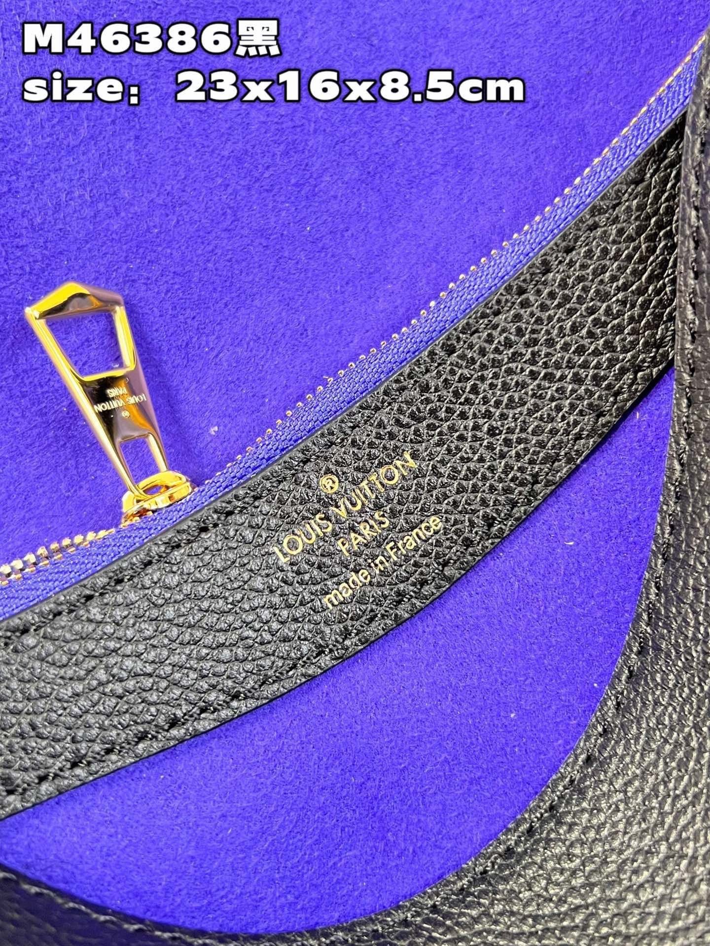 Black Monogram Empreinte Leather Diane