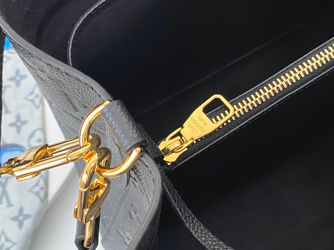 Black Monogram Empreinte Leather NéoNoé MM