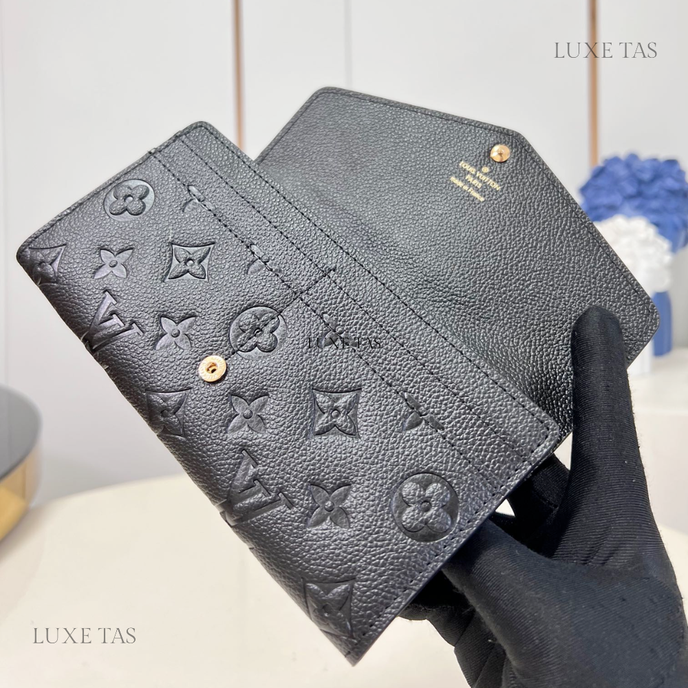 Black Monogram Empreinte Leather Sarah Walle