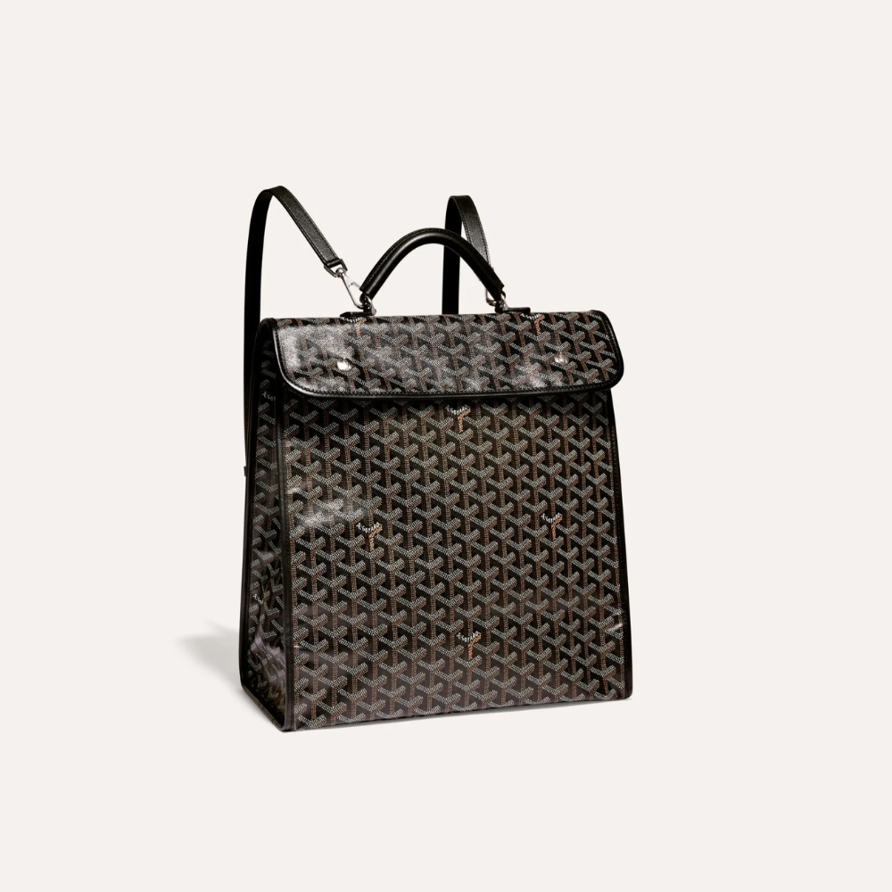 Black Saint Léger Backpack - Leather Backpack for Men