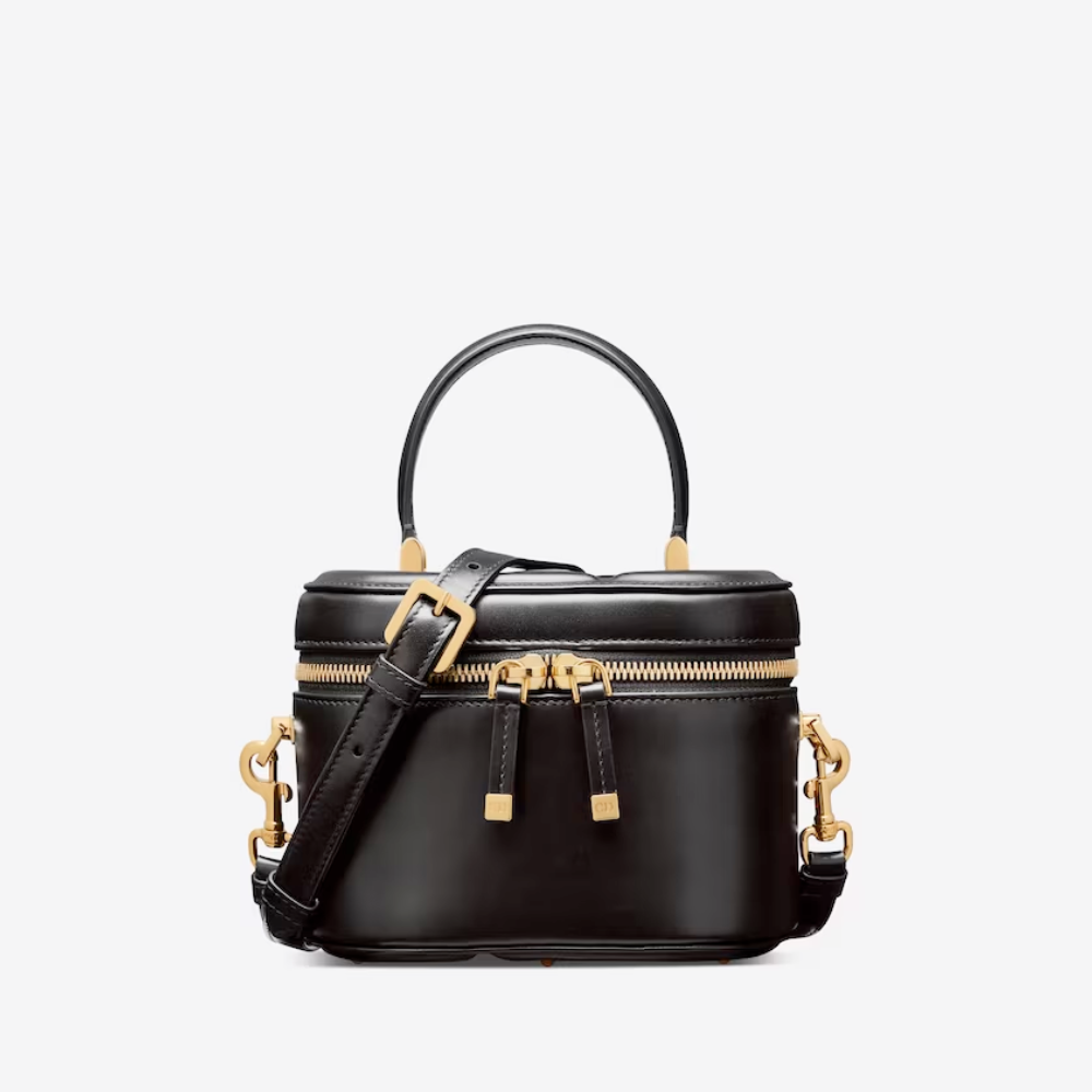 Black Small CD Signature Vanity Case