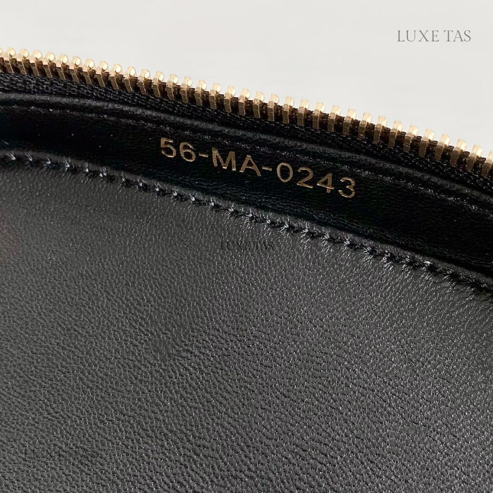 Black Small CD Signature Vanity Case