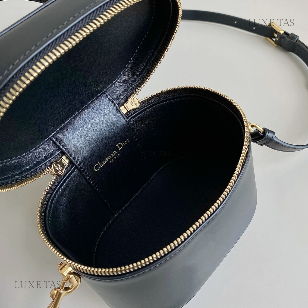 Black Small CD Signature Vanity Case