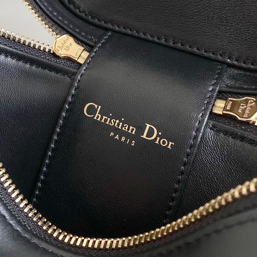 Black Small CD Signature Vanity Case