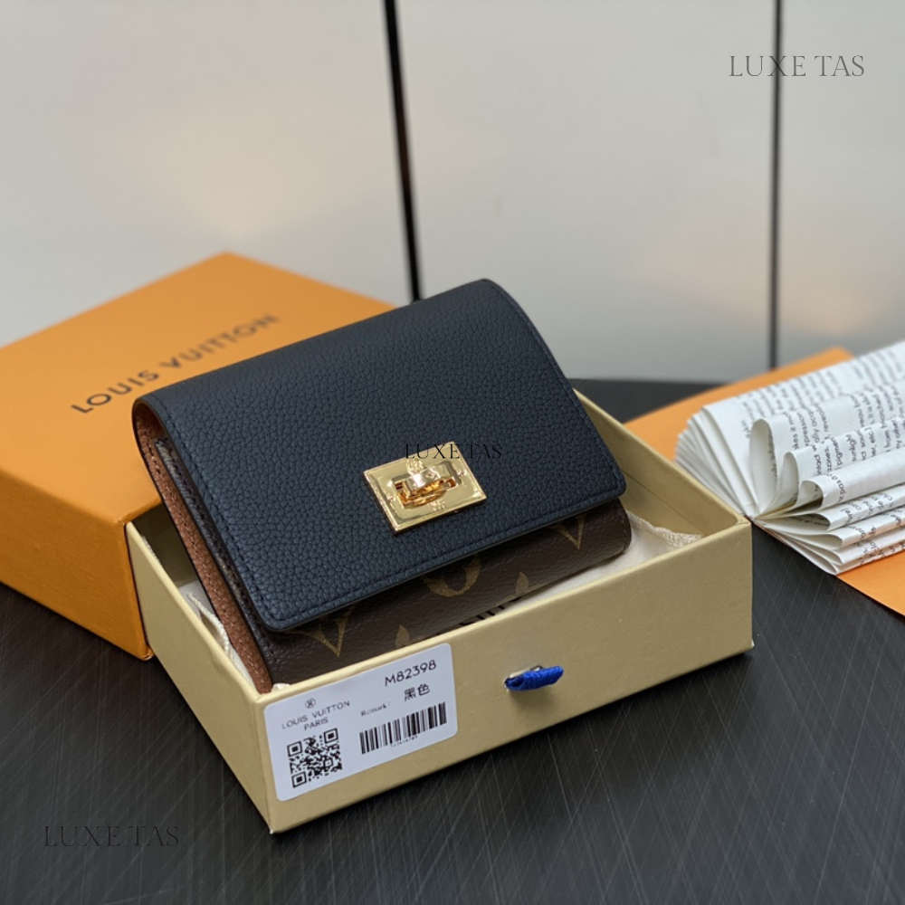 Black Victorine On My Side Wallet - Leather Wallet for Women