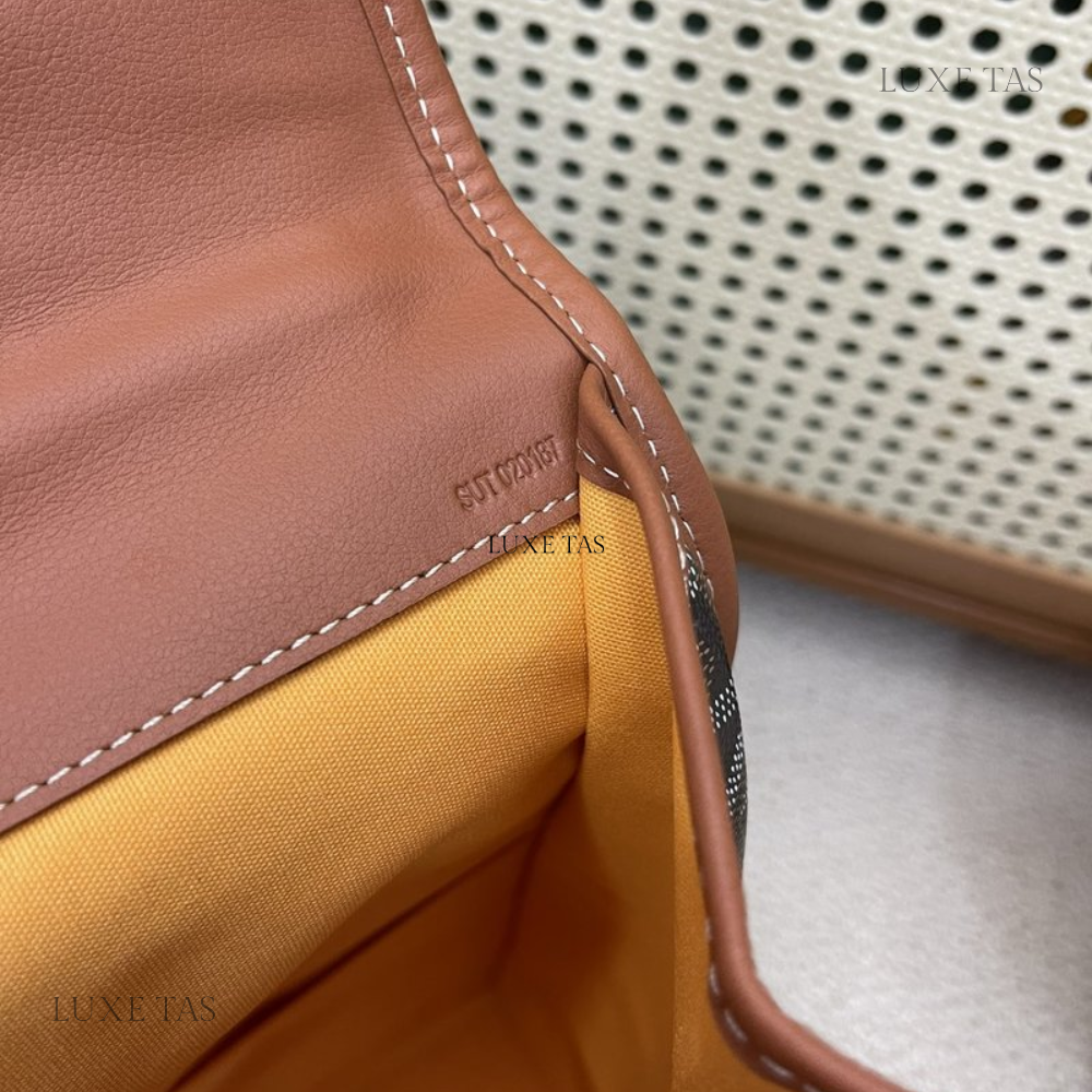 Black & Tan Saint Léger Backpack - Leather Backpack for Men