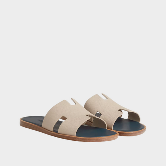 Blanc Gomme / Bleu Céleste Izmir Sandal