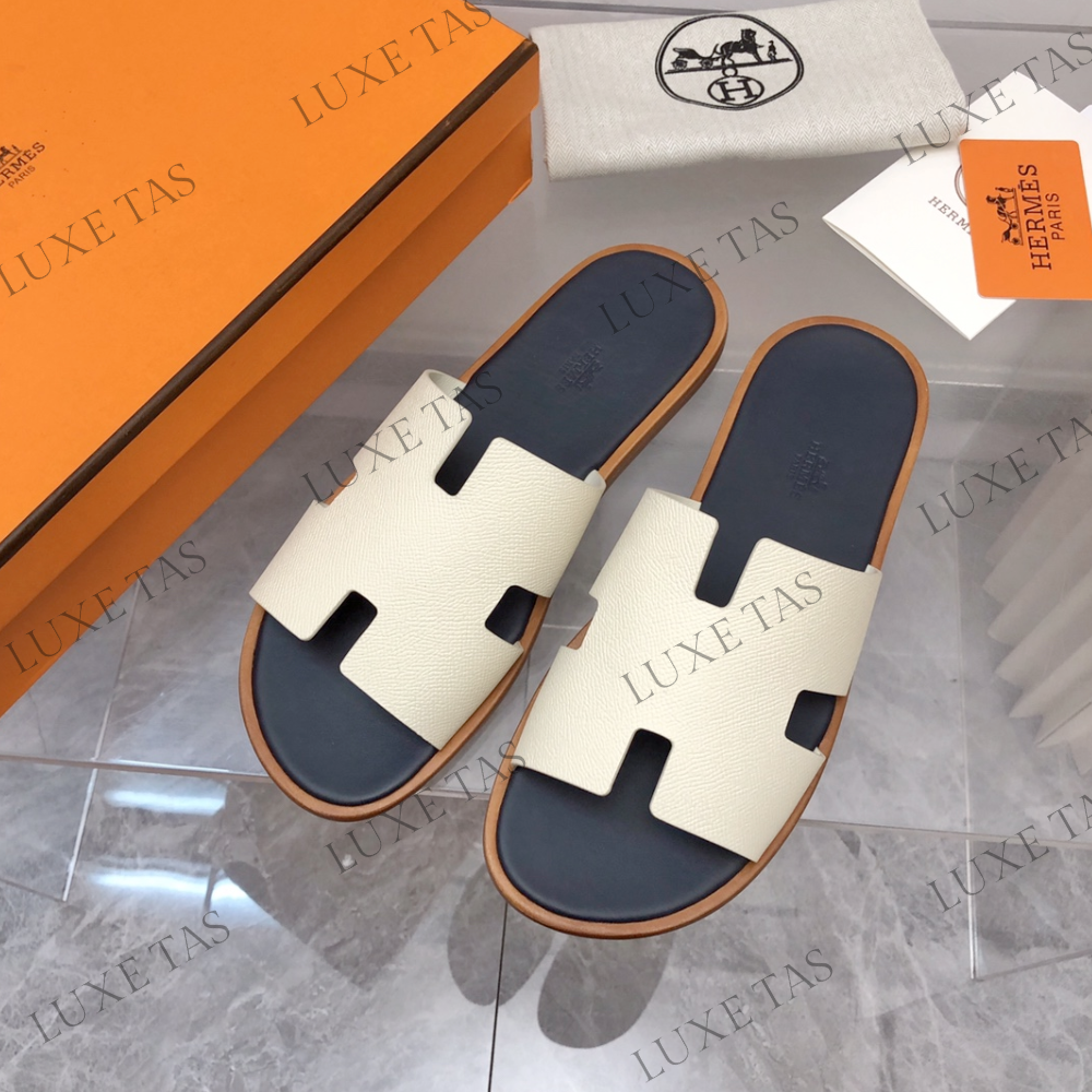 Blanc Gomme / Bleu Céleste Izmir Sandal