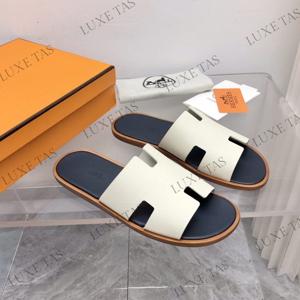 Blanc Gomme / Bleu Céleste Izmir Sandal