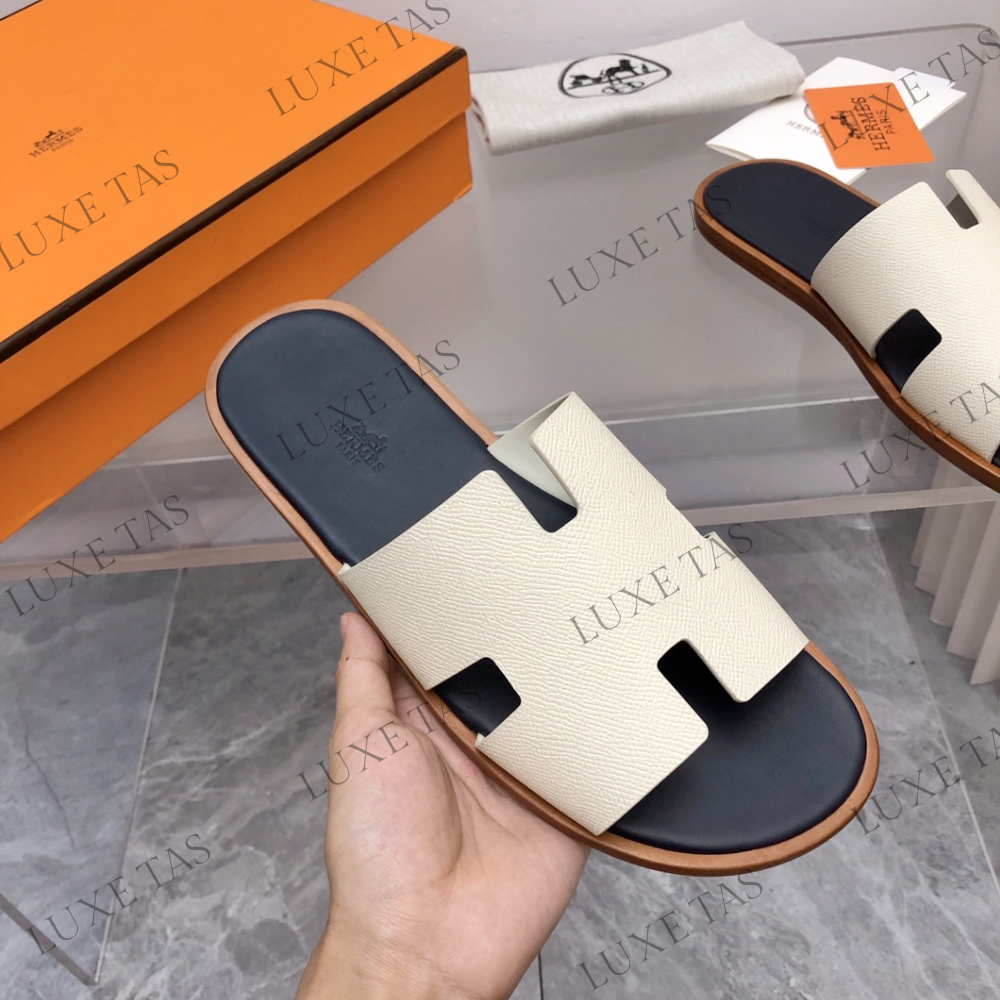 Blanc Gomme / Bleu Céleste Izmir Sandal