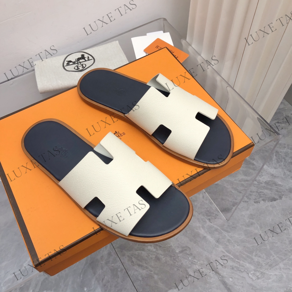 Blanc Gomme / Bleu Céleste Izmir Sandal