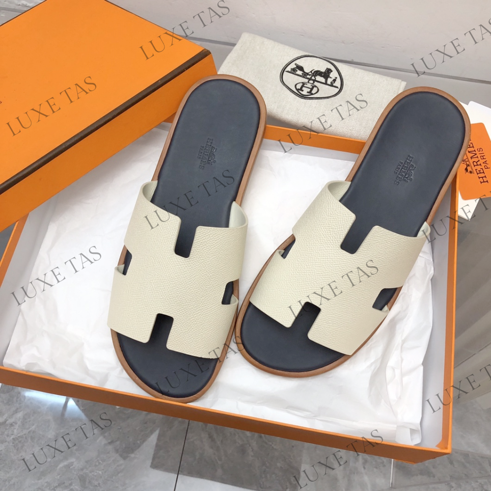 Blanc Gomme / Bleu Céleste Izmir Sandal