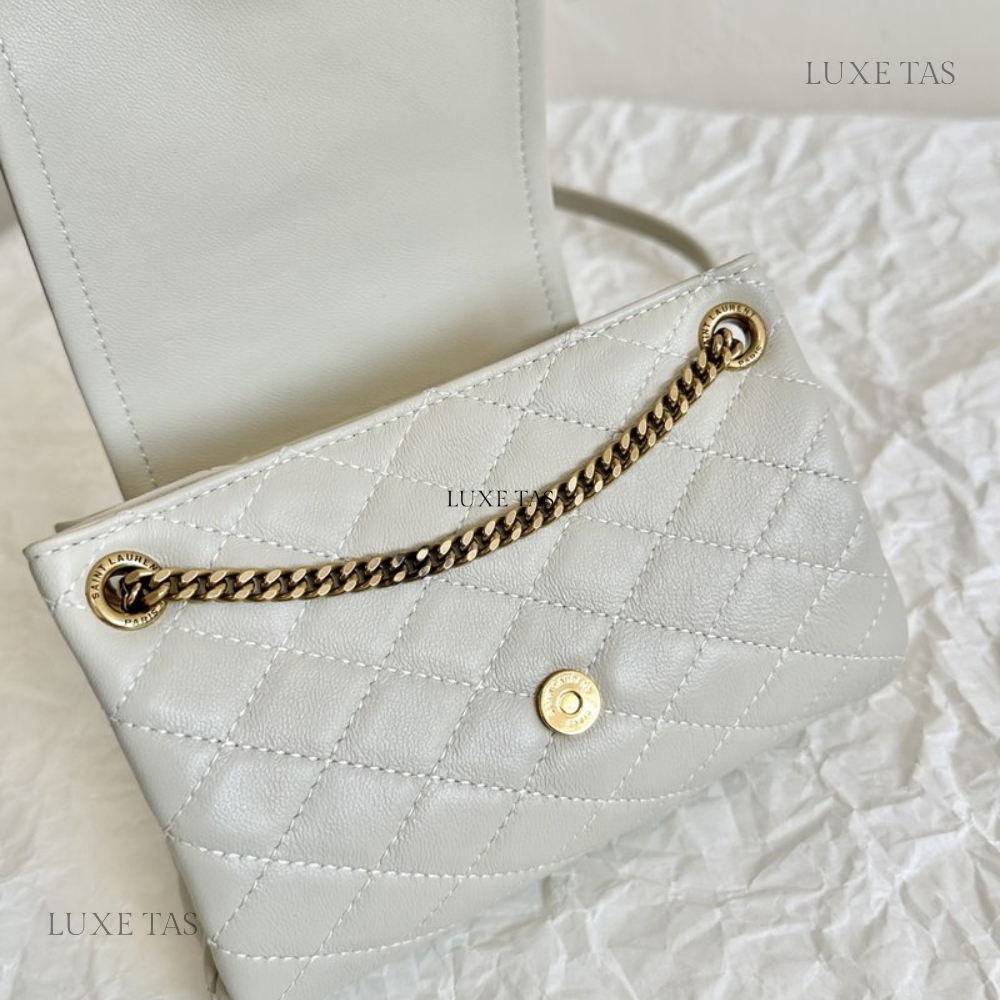 Blanc Vintage Mini Nolita In Lambskin - Leather Crossbody Bag for Women