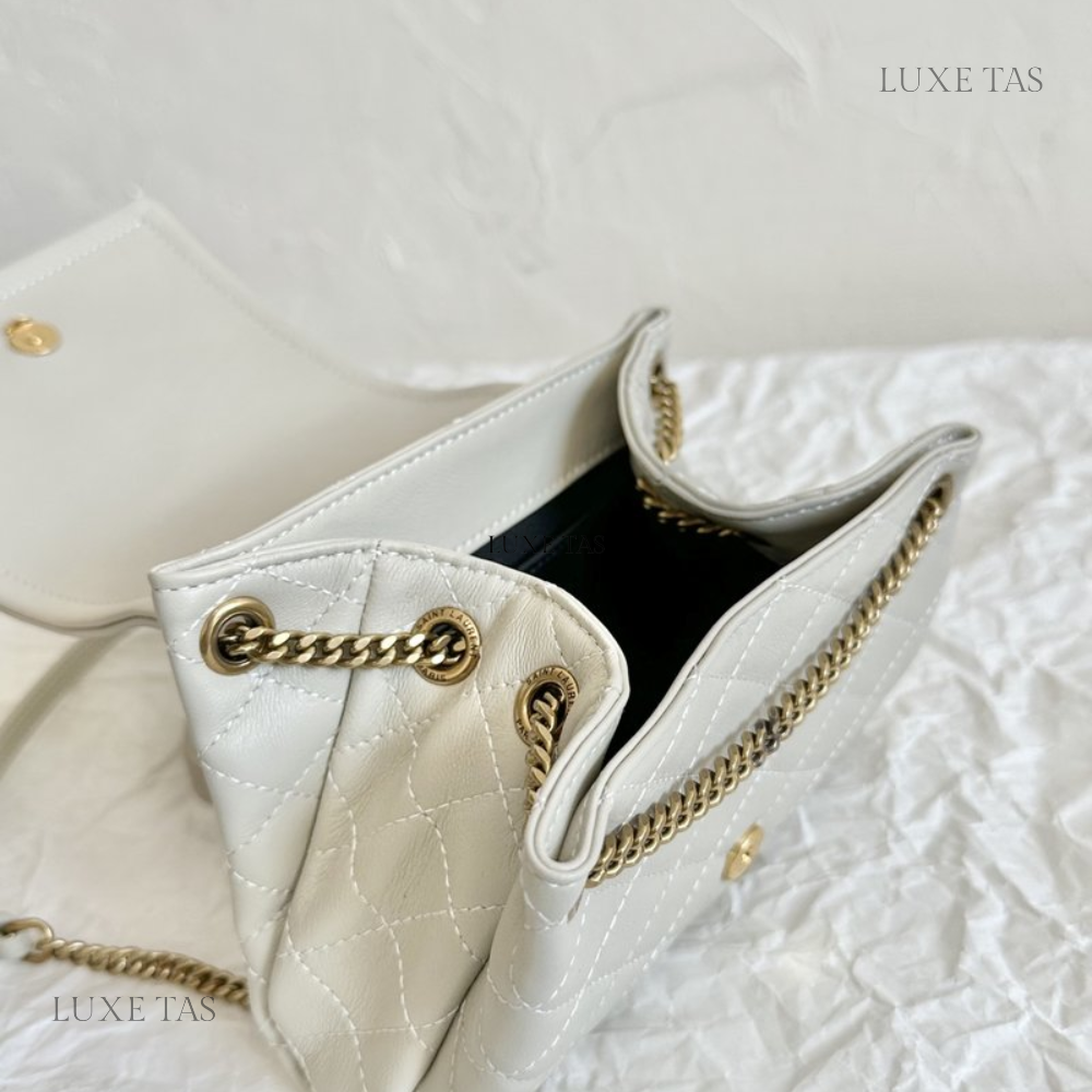 Blanc Vintage Mini Nolita In Lambskin - Leather Crossbody Bag for Women
