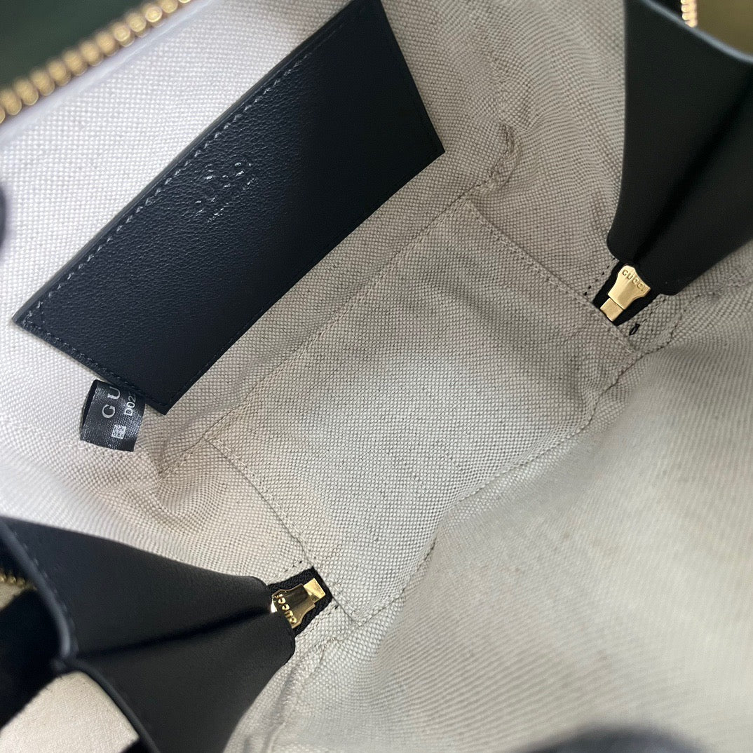 Blondie Top Handle Bag Black