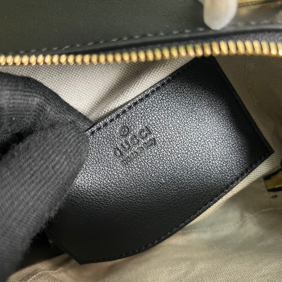 Blondie Top Handle Bag Black