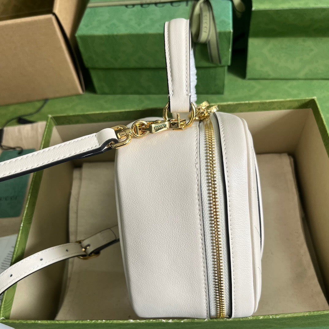 Blondie Top Handle Bag White