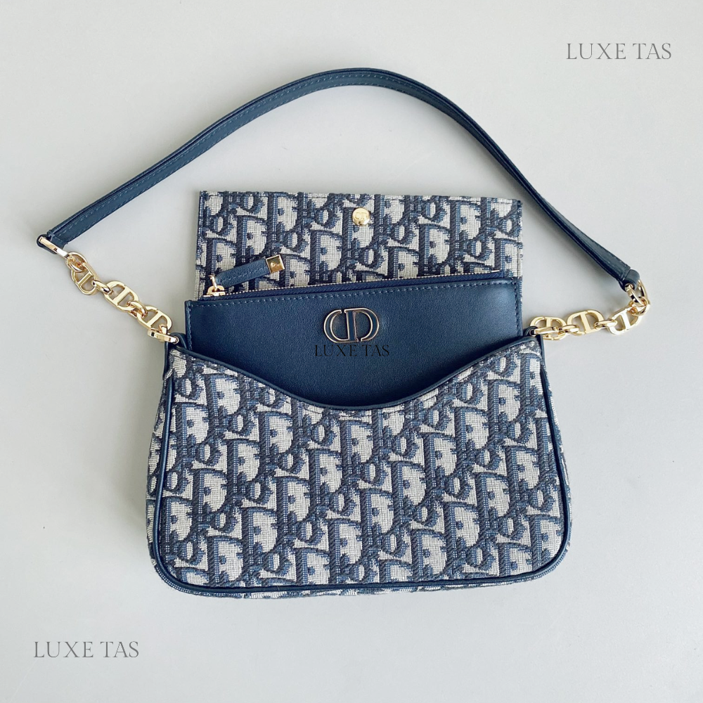 Blue 30 Montaigne Hobo Avenue Mini Ba