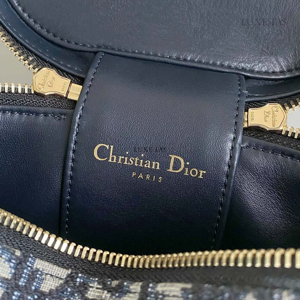 Blue Small CD Signature Vanity Case