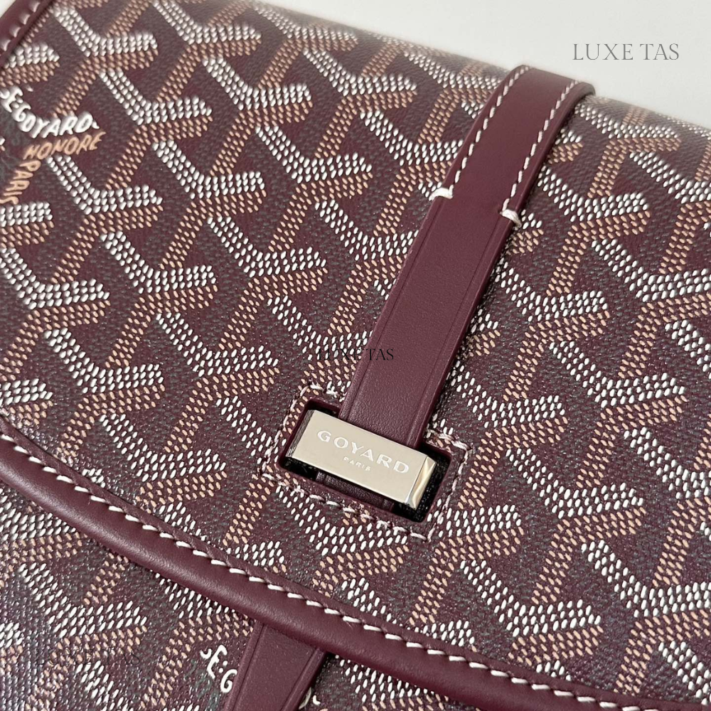 Burgundy Belvedere PM Bag - Leather Crossbody Bag for Women