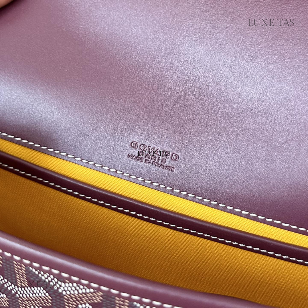 Burgundy Belvedere PM Bag - Leather Crossbody Bag for Women