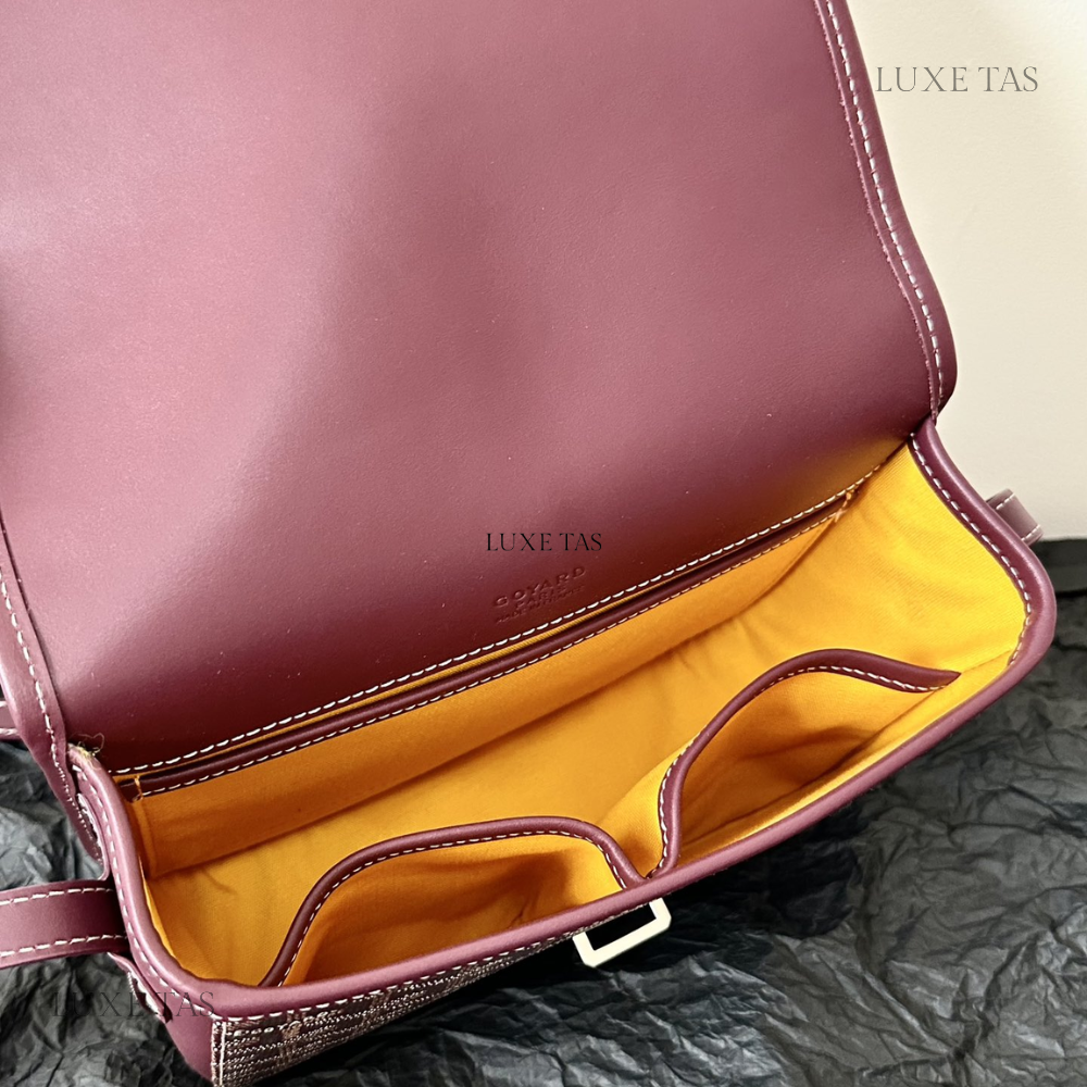 Burgundy Belvedere PM Bag - Leather Crossbody Bag for Women