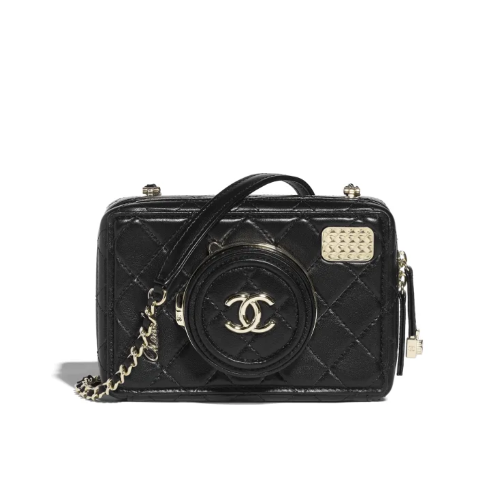 CC Camera Bag - Leather Crossbody Bag for Women