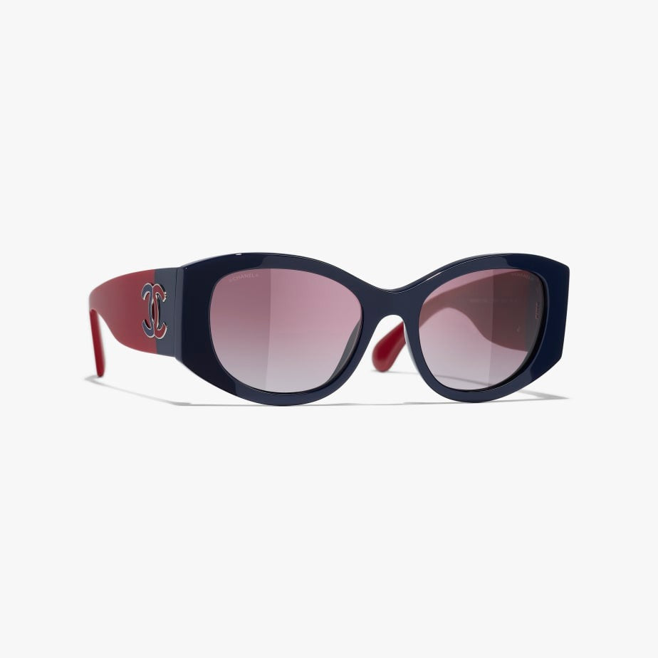 CC Oval Sunglasses Designer Sunglasses for Women