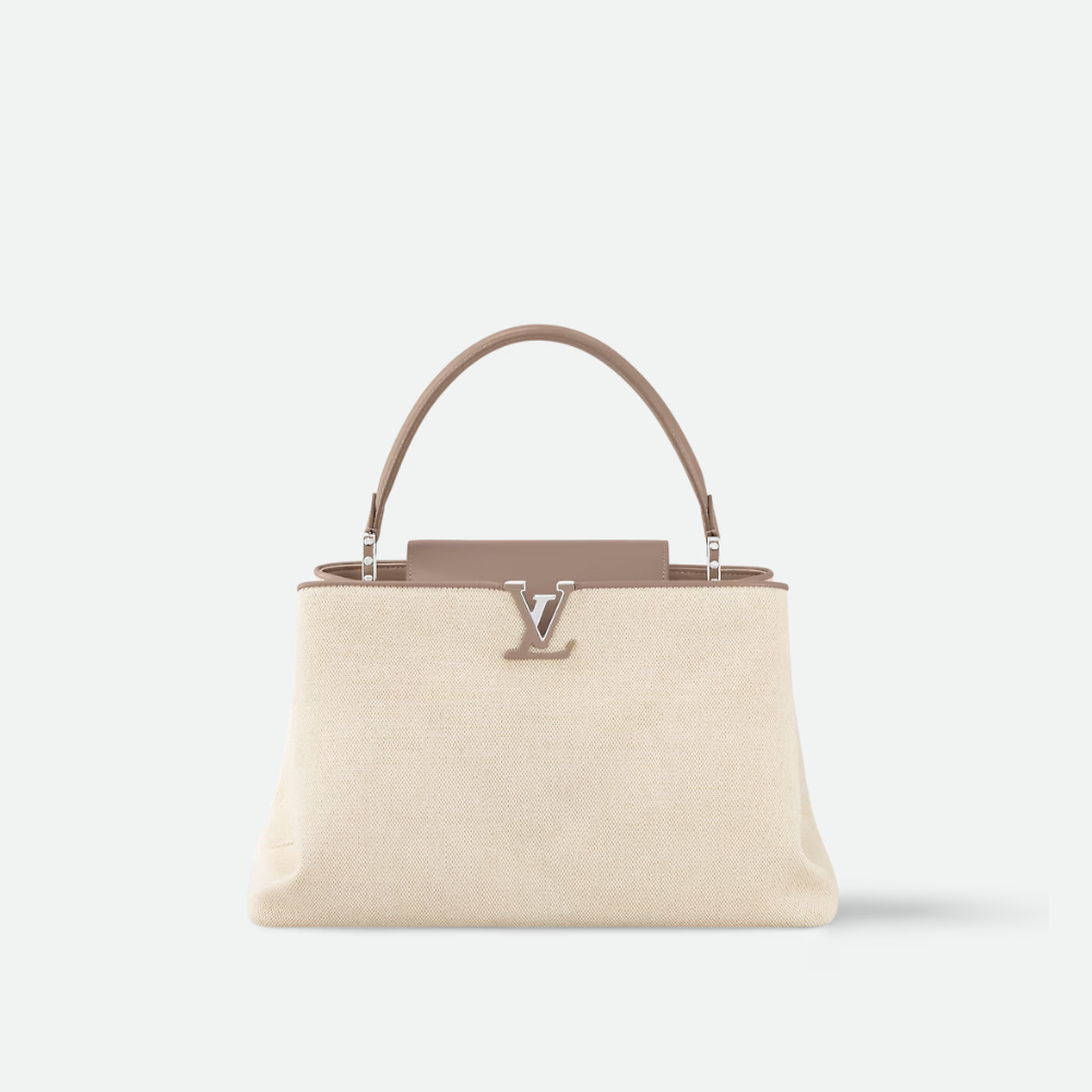 Capucines GM Souple Leather Handbag for Women