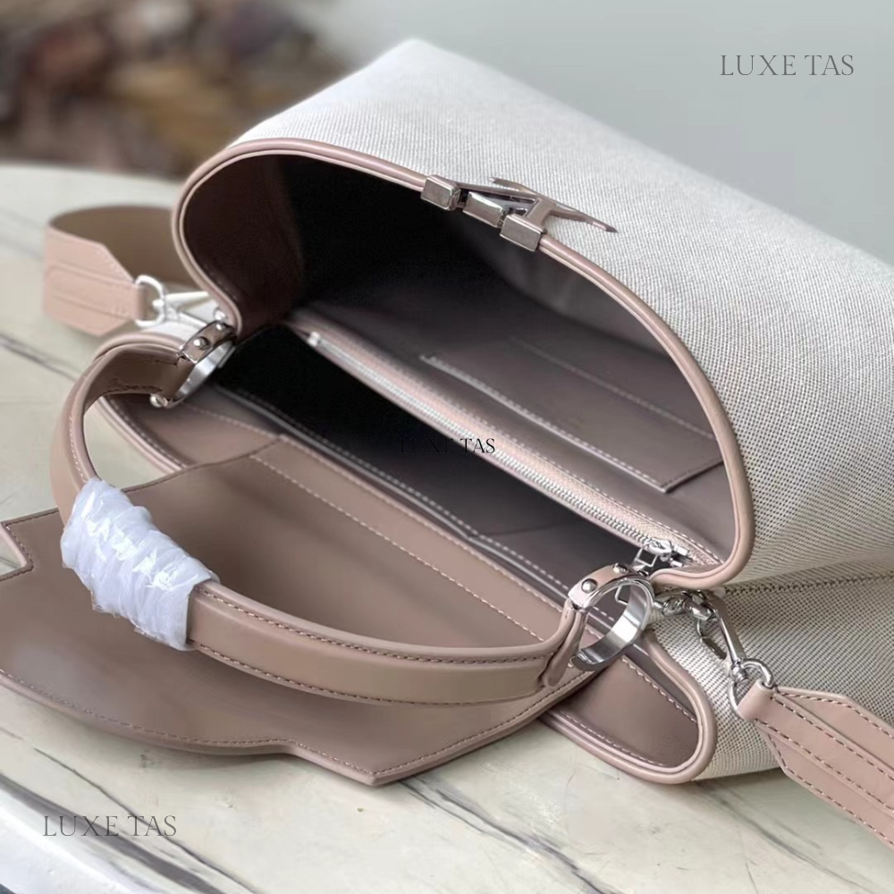 Capucines GM Souple Leather Handbag for Women