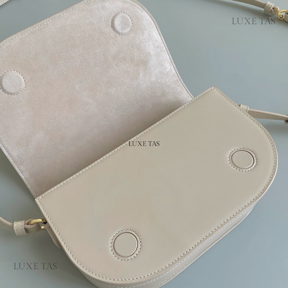 Caramel Beige CD Signature Bag With Strap