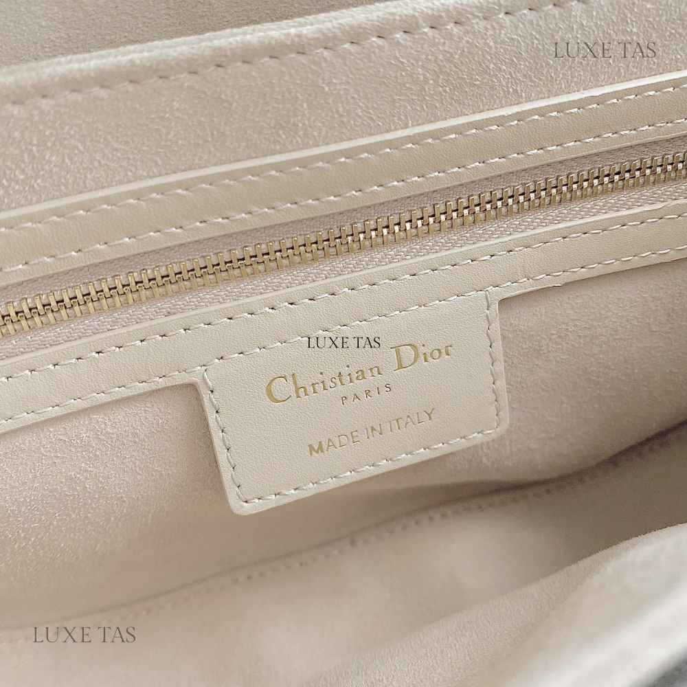 Caramel Beige CD Signature Bag With Strap