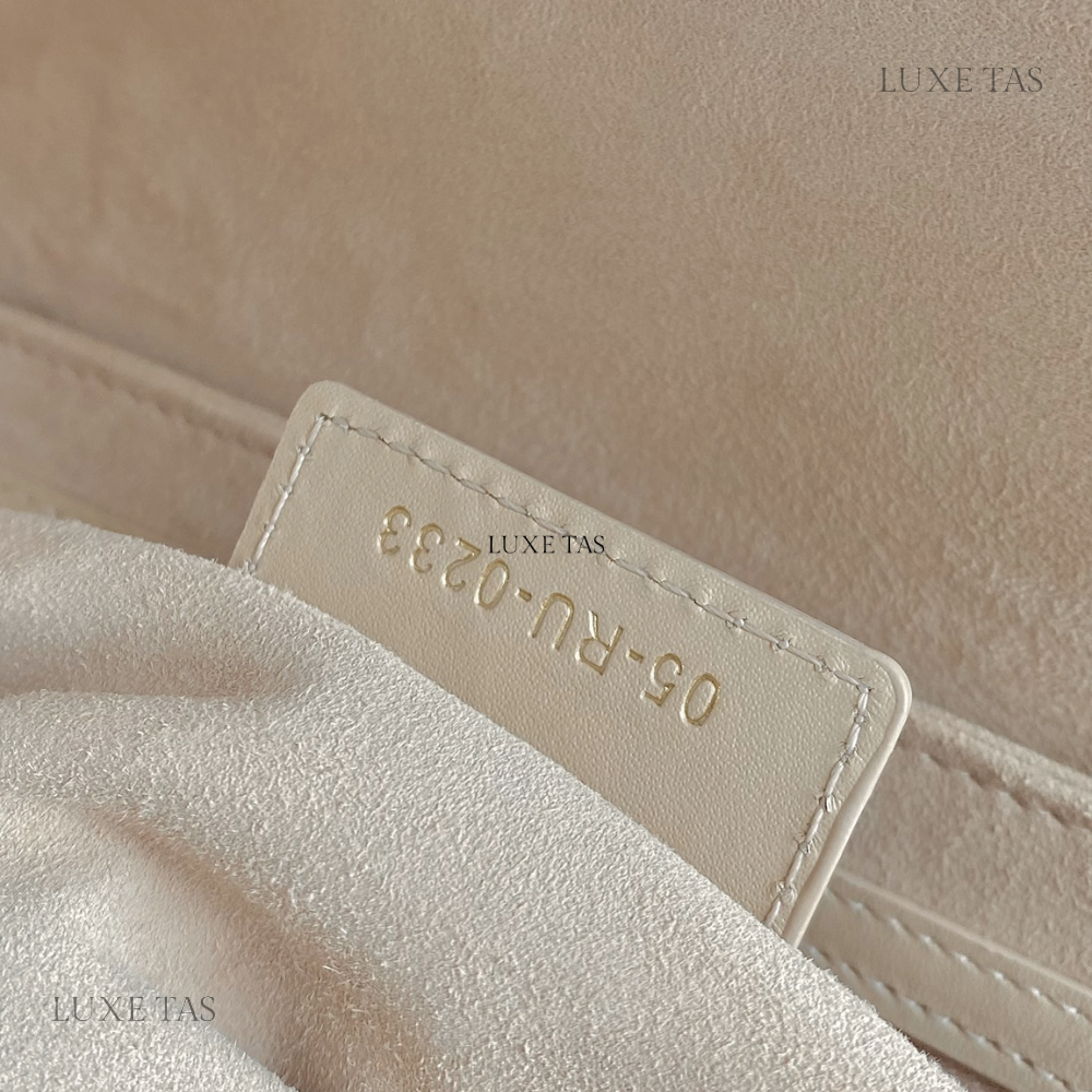Caramel Beige CD Signature Bag With Strap