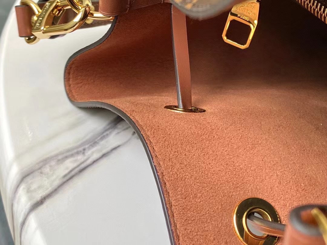 Caramel Monogram NéoNoé MM