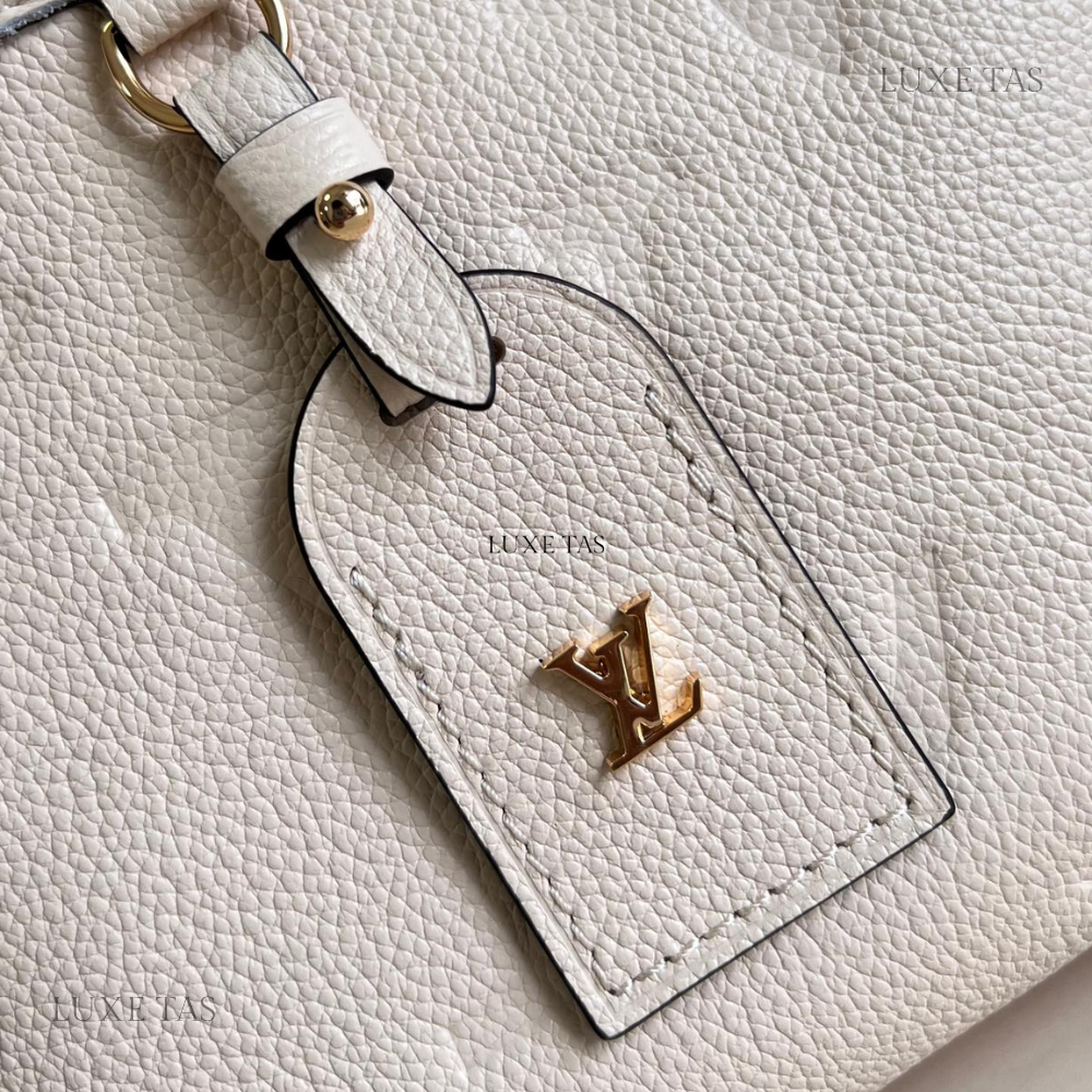 Creme Empreinte Leather Trianon PM - Leather Handbag for Women