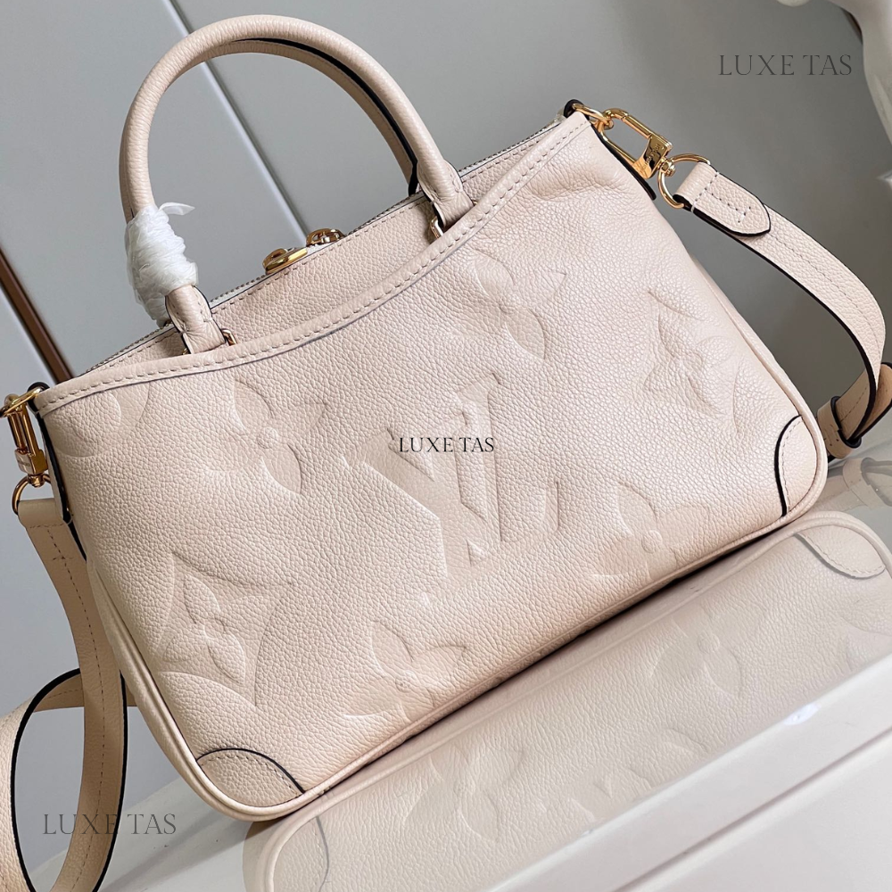 Creme Empreinte Leather Trianon PM - Leather Handbag for Women