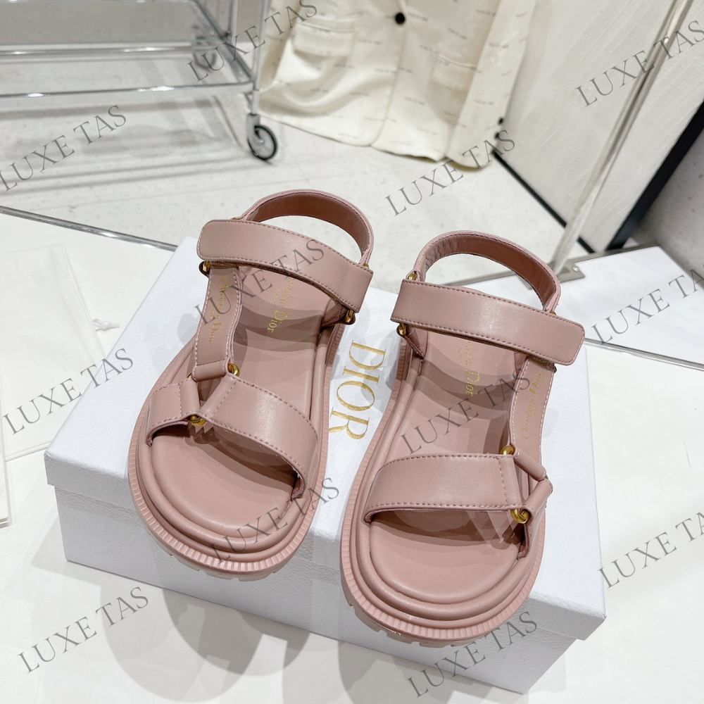 D-Wave Sandal Power Pink Lammleder - Designer Pantoletten & Sandalen für Damen