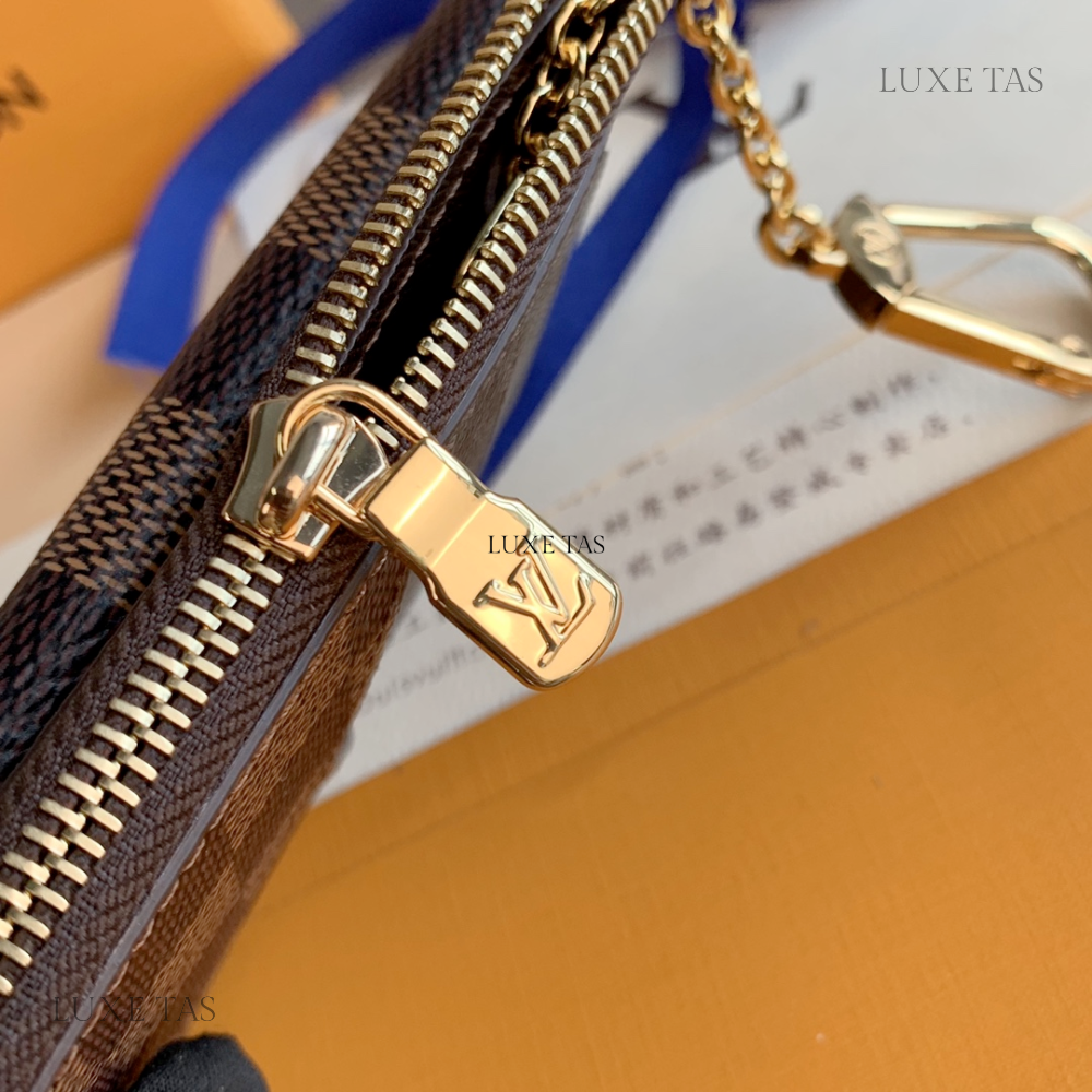 Damier Ebene Card Holder Recto Verso