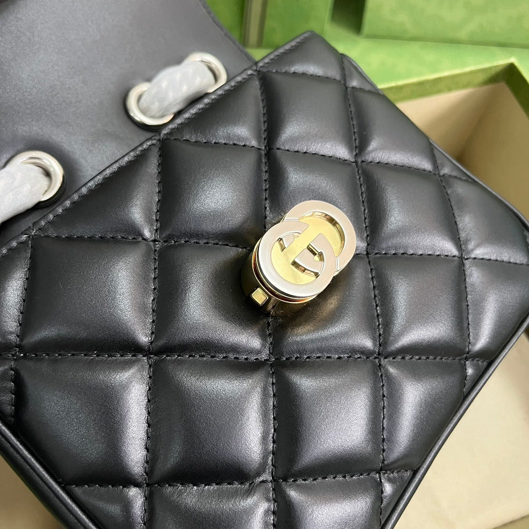 Deco Mini Shoulder Bag Black