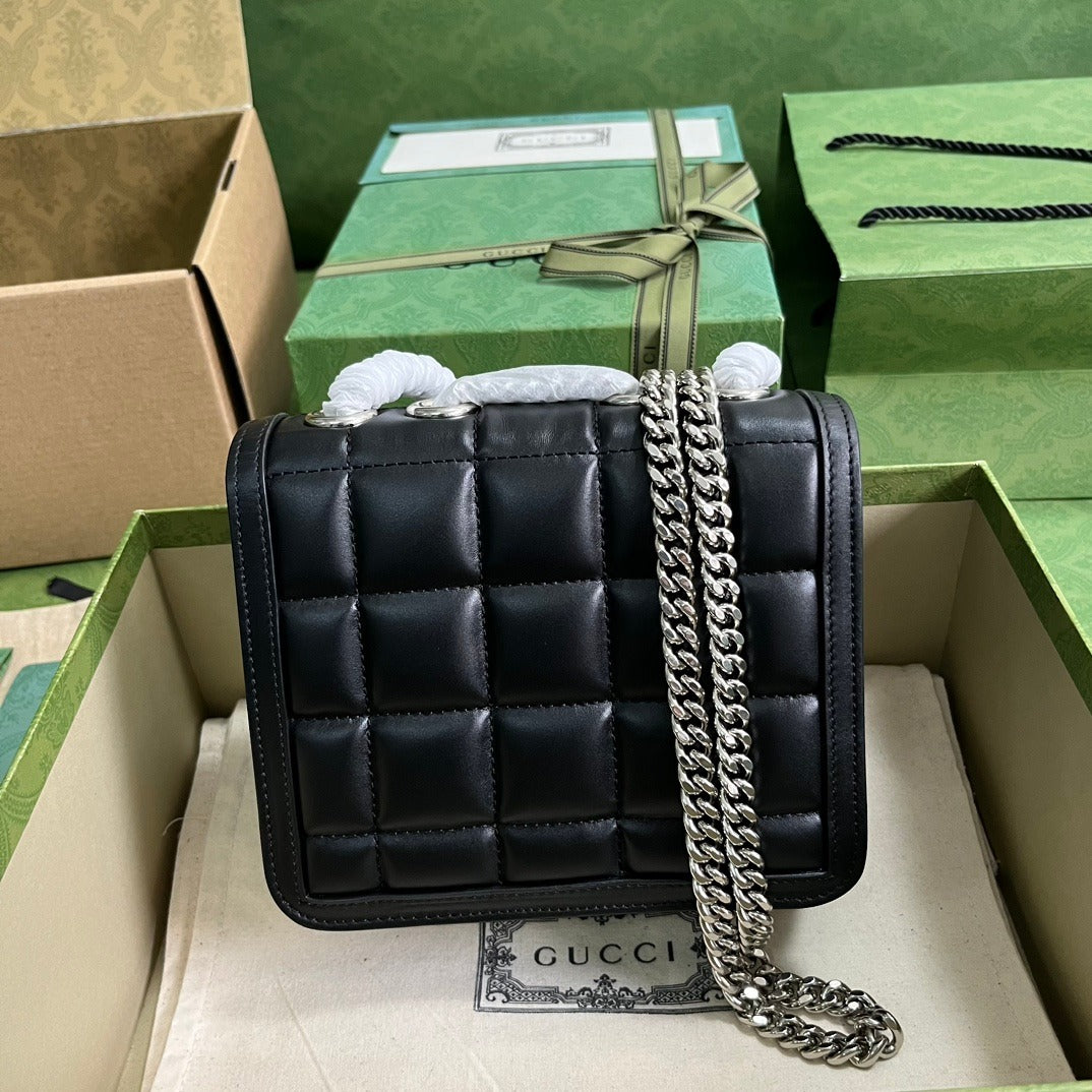 Deco Mini Shoulder Bag Black