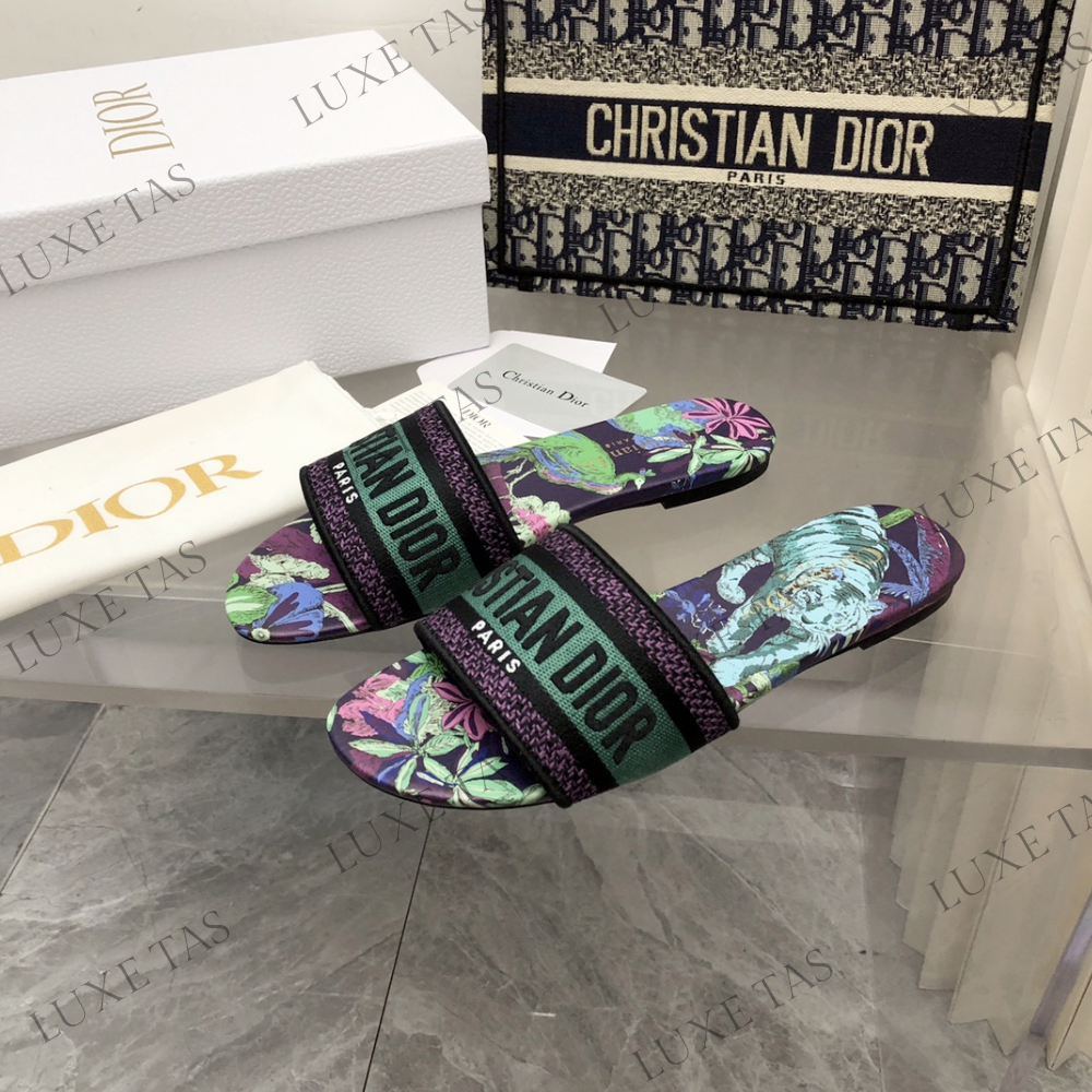 Dway Heeled Slide Multicolor