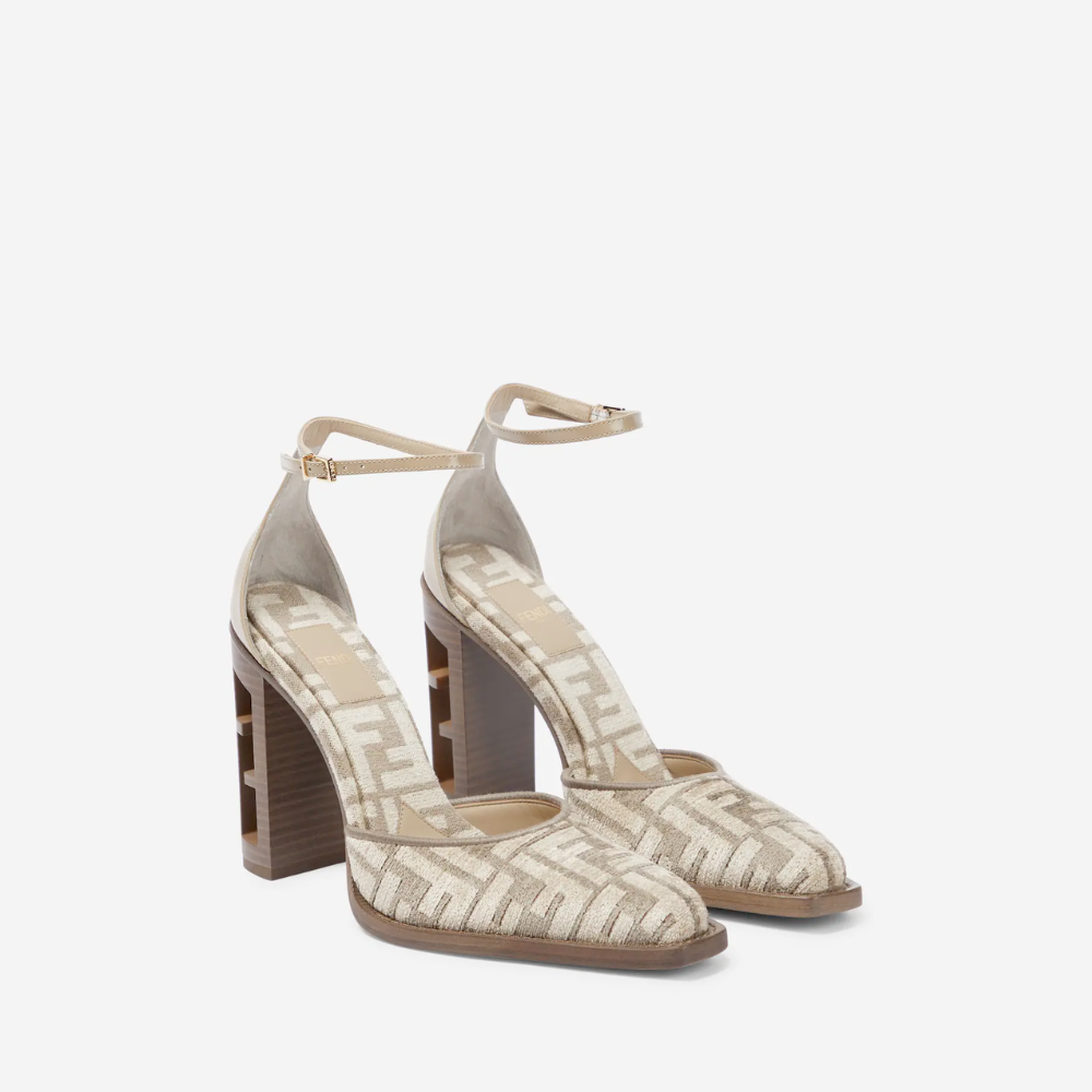 FF Cutout Chenille Pumps