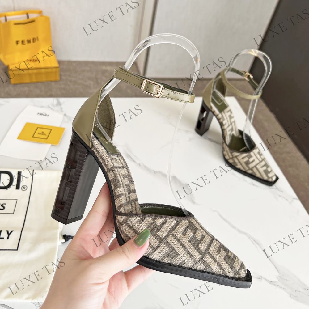 FF Cutout Chenille Pumps